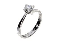 Anello Damiani Donna Beauty in Oro bianco Diamante 0.52 Ct 81080952 - 81080952
